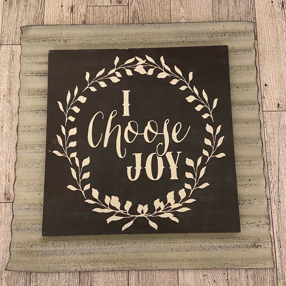 I chose joy Wall Decor
